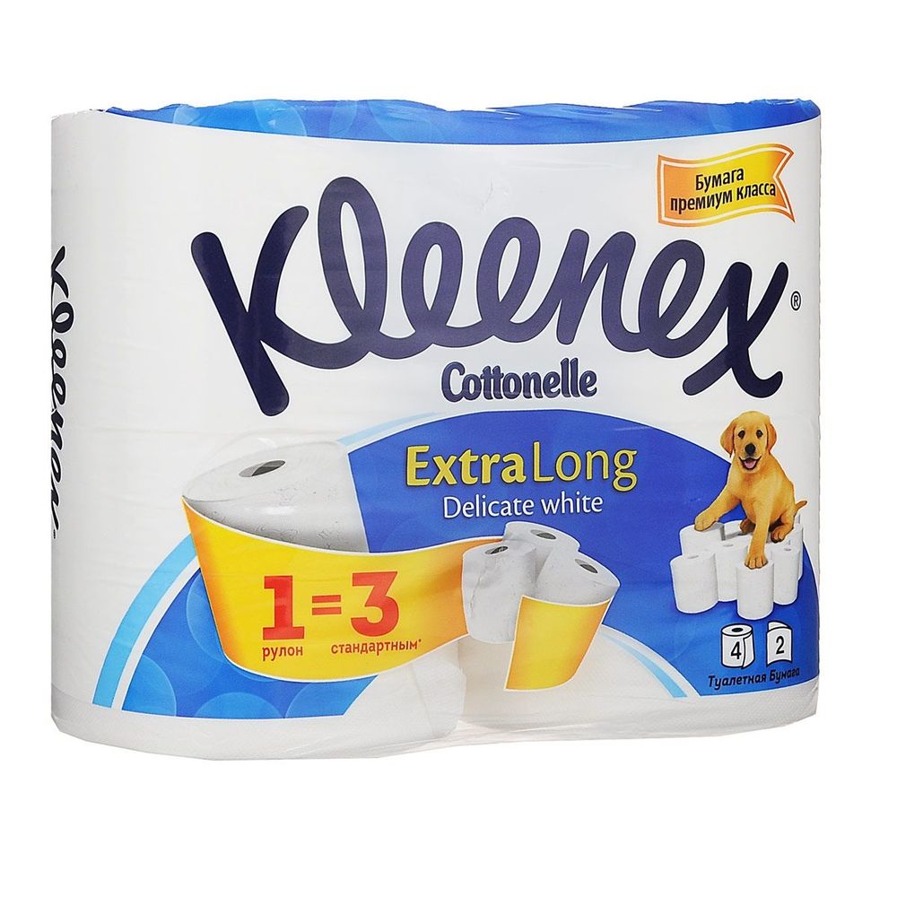 Kleenex   Extra Long  4,   287 