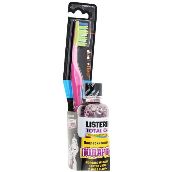  Reach Dualeffect    + Listerine Expert     Total Care 95