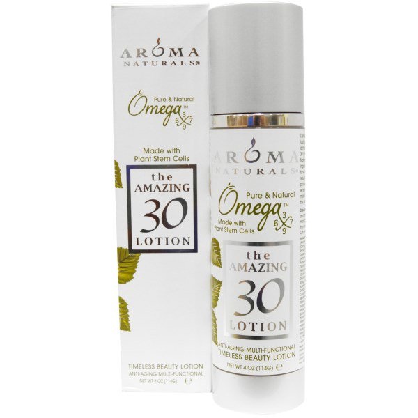  Aroma Naturals  The Amazing 30 Omega-x Lotion 114 