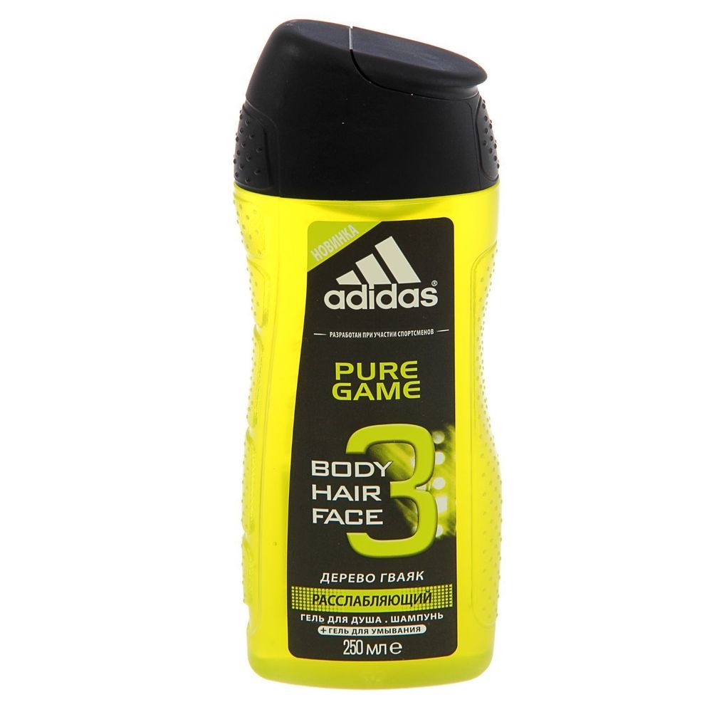  Adidas Body-Hair-Face Pure Game   ,        250 
