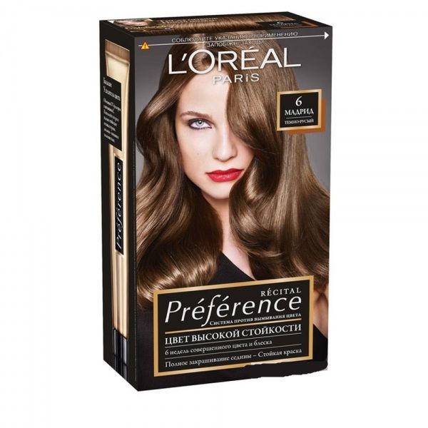  Loreal PREFERENCE     6  - 40 