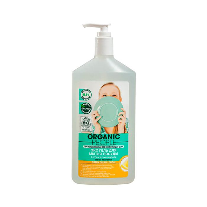  Organic people      Green clean lemon 500