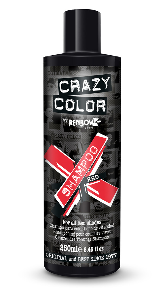  Crazy Color Vibrant Color Shampoo - Red /      250