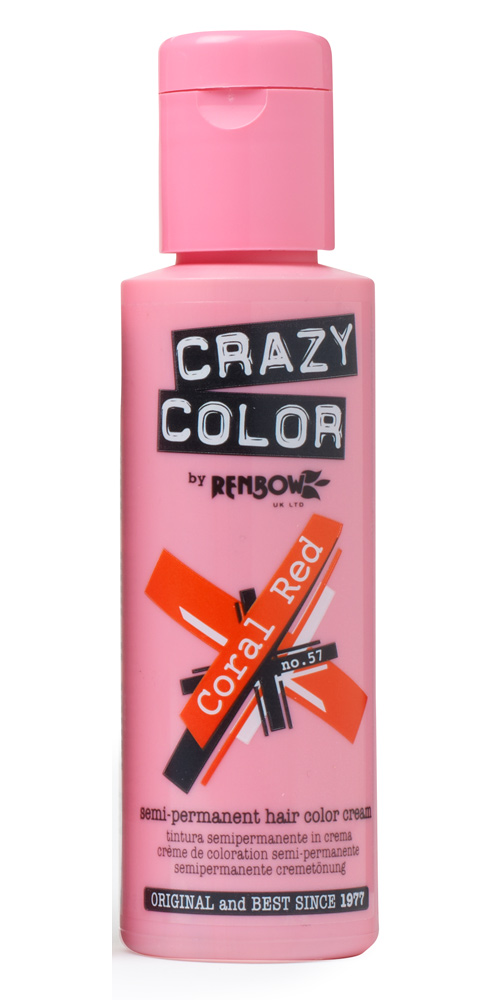  Crazy Color    Coral Red / - 57 100