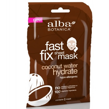Alba Botanica   Fast Fix Coconut Milk Hydrate Sheet Mask 15,   500 